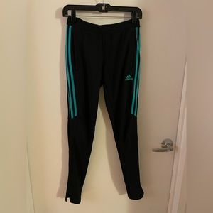 Adidas joggers with zipper